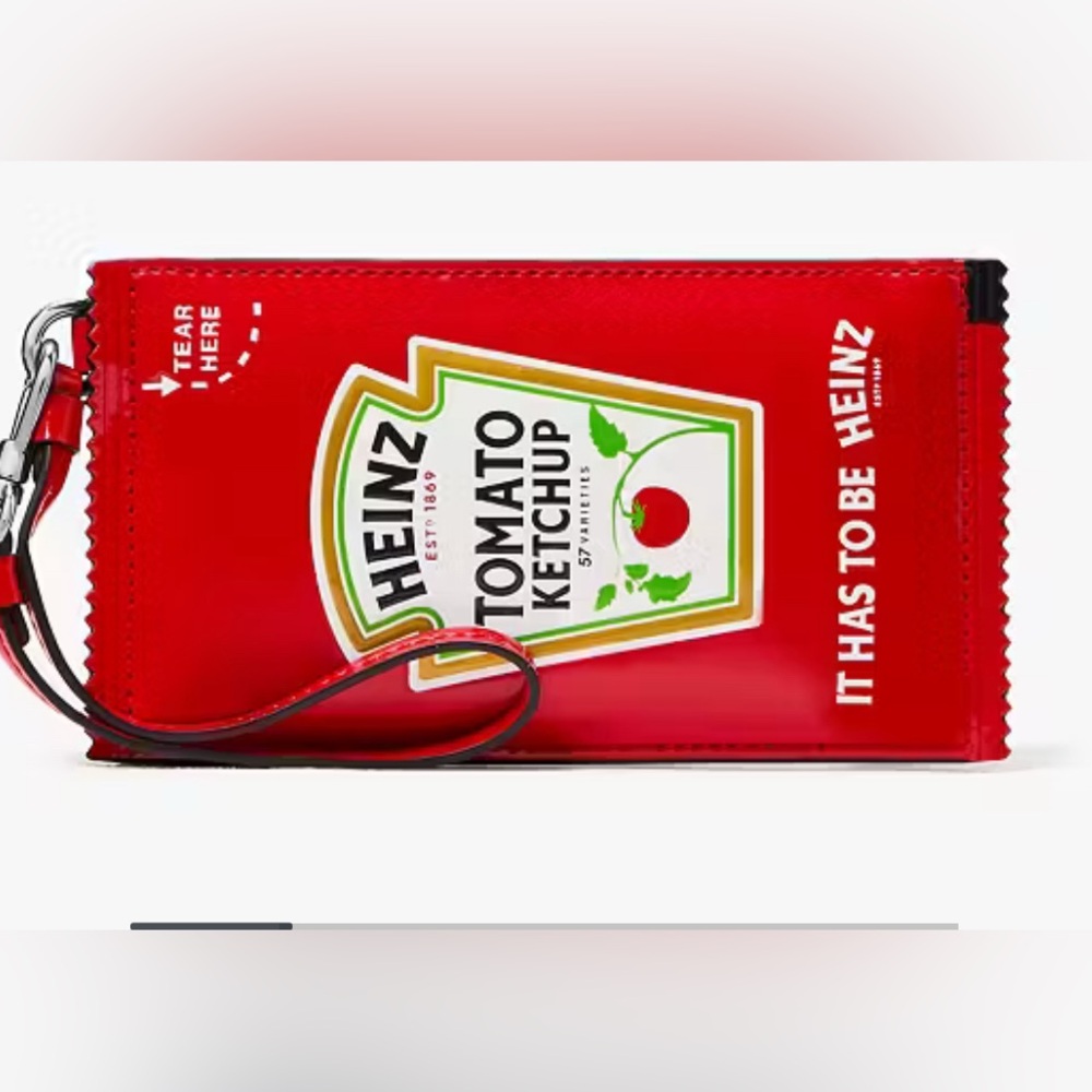 Heinz X Kate Spade Red Wristlet